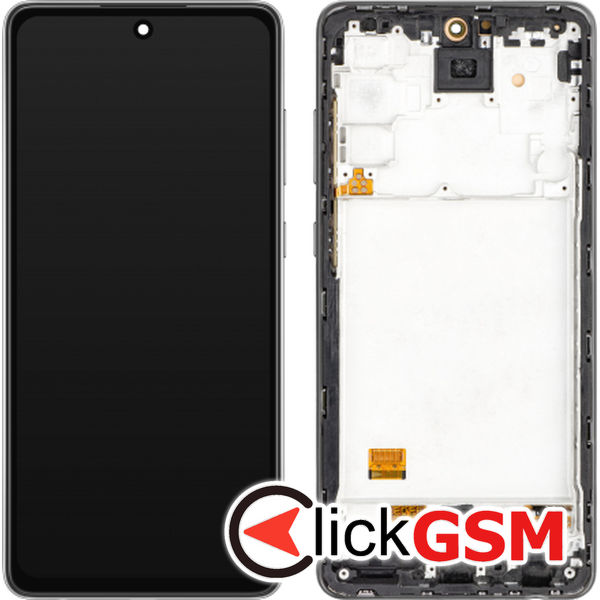 Piesa Display Negru Samsung Galaxy A72 4mca