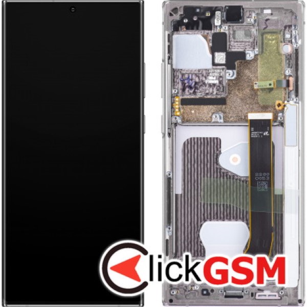 Piesa Display Original Alb Samsung Galaxy Note20 Ultra 5g 1hl8