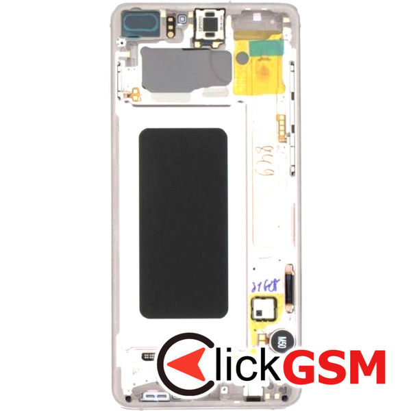 Piesa Display Original Alb Samsung Galaxy S10.plus 446h