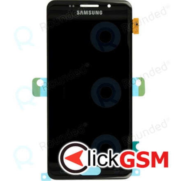 Piesa Display Original Cu Touchscreen Negru Samsung Galaxy A3 2016 Mu8