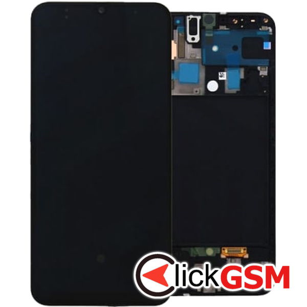 Piesa Display Original Cu Touchscreen Negru Samsung Galaxy A50 2djz