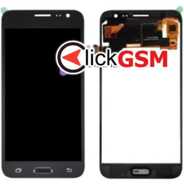 Piesa Display Original Cu Touchscreen Negru Samsung Galaxy J3 2016 3bqm