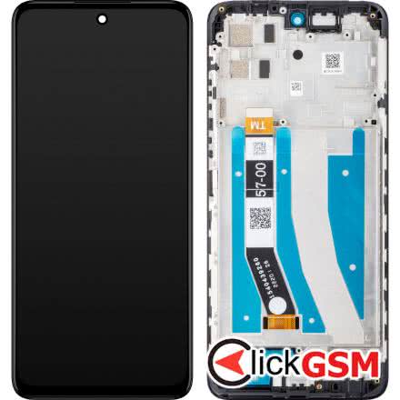 Display Original cu TouchScreen, Rama Gri Motorola Moto G32 2xh0