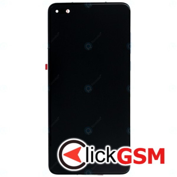 Piesa Piesa Display Original Cu Touchscreen Rama Si Baterie Alb Huawei P40 Wv5