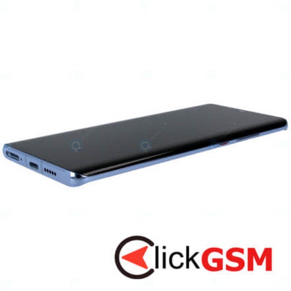 Piesa Display Original Cu Touchscreen Rama Si Baterie Blue Huawei P30 Pro 1mmr