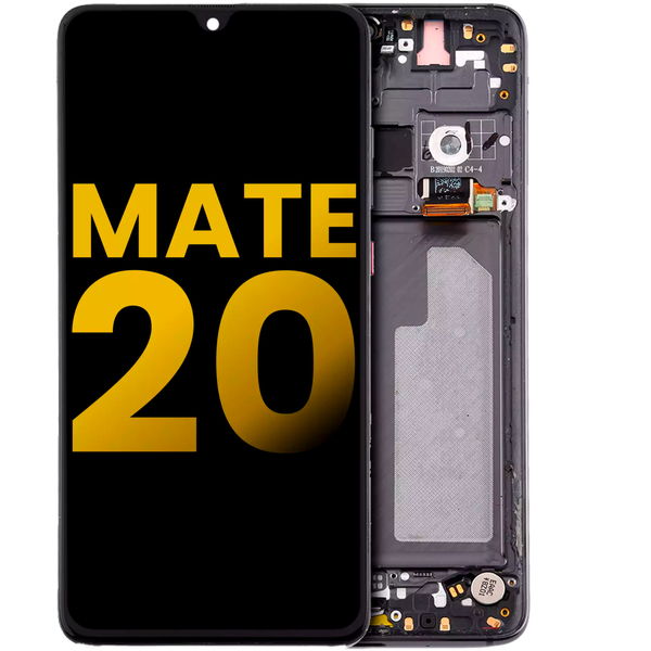 Huawei Mate 20 · LCD Assembly With Frame For Huawei Mate 20 (Refurbished) (Twilight Black)