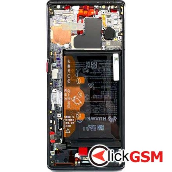 Piesa Display Original Cu Touchscreen Rama Si Baterie Huawei Mate 30 Pro 2gu1