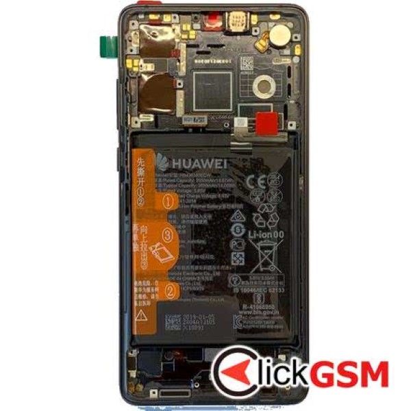 Piesa Display Original Cu Touchscreen Rama Si Baterie Huawei P30 Fj