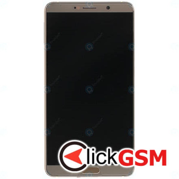 Piesa Display Original Cu Touchscreen Rama Si Baterie Maro Huawei Mate 10 17so