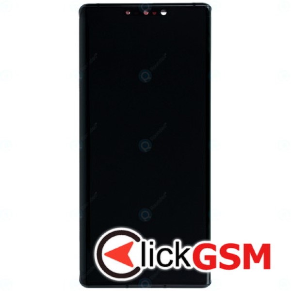 Piesa Piesa Display Original Cu Touchscreen Rama Si Baterie Negru Huawei Mate 30 Pro Zjn