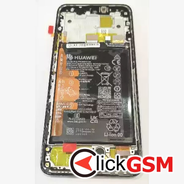 Piesa Display Original Cu Touchscreen Rama Si Baterie Negru Huawei Nova Y90 N7w