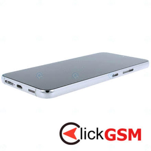 Piesa Display Original Cu Touchscreen Si Rama Alb Albastru Crem Samsung Galaxy S22.plus 1ci9