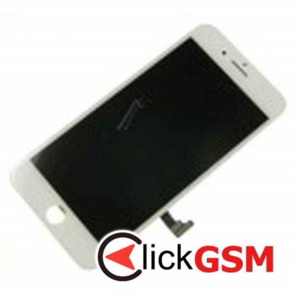 Piesa Display Original Cu Touchscreen Si Rama Alb Apple Iphone 8 Plus 8nv