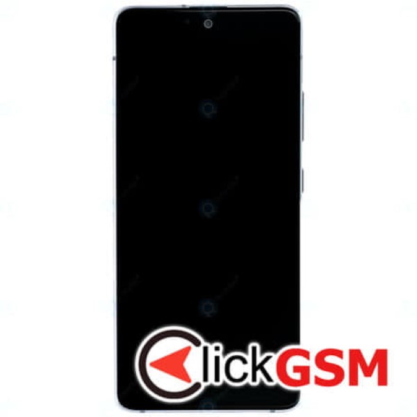 Piesa Display Original Cu Touchscreen Si Rama Alb Samsung Galaxy A51 5g N3r