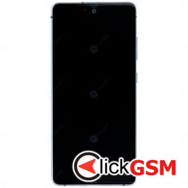 Piesa Display Original Cu Touchscreen Si Rama Alb Samsung Galaxy S20 Fe 5g Nvb