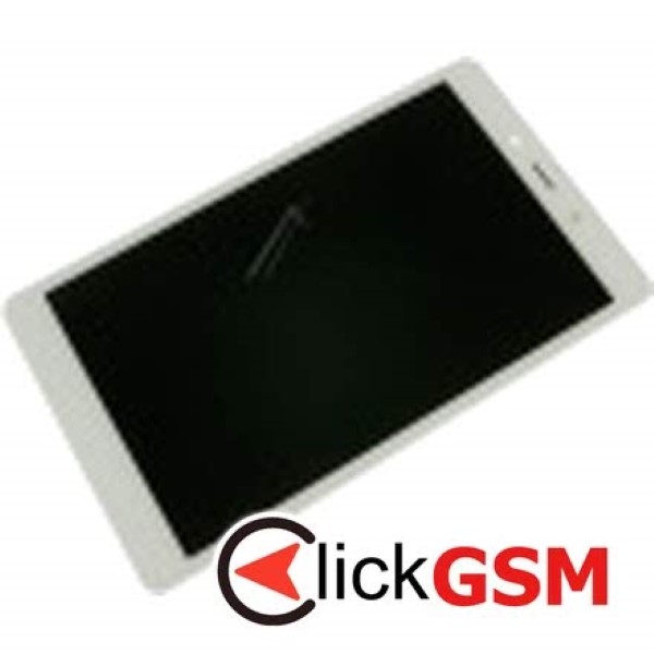 Piesa Display Original Cu Touchscreen Si Rama Alb Samsung Galaxy Tab A 8.0 2019 1s0a