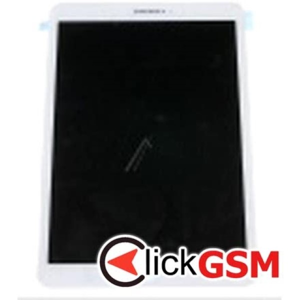 Piesa Display Original Cu Touchscreen Si Rama Alb Samsung Galaxy Tab S2 9.7 1rvr