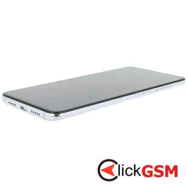 Piesa Display Original Cu Touchscreen Si Rama Alb Xiaomi Mi 9 Pro 5g 271w