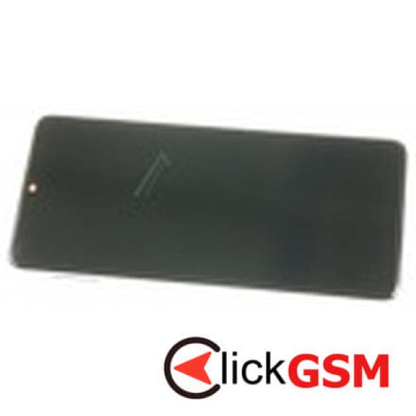 Piesa Display Original Cu Touchscreen Si Rama Albastru Deschis Huawei P30 1412