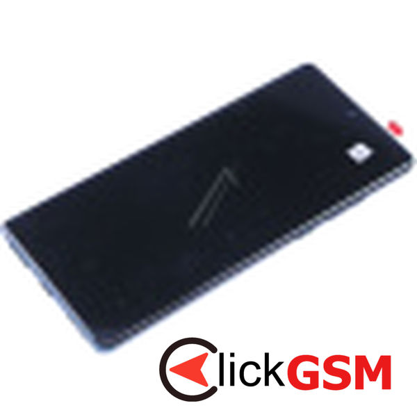 Piesa Display Original Cu Touchscreen Si Rama Albastru Motorola Edge 50 Fusion 1l8v