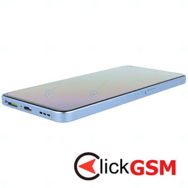 Piesa Display Original Cu Touchscreen Si Rama Albastru Oppo Reno6 5g 1a2c