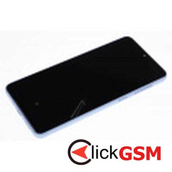 Piesa Display Original Cu Touchscreen Si Rama Albastru Samsung Galaxy A33 5g 1dwe