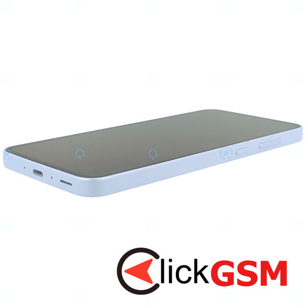 Piesa Piesa Display Original Cu Touchscreen Si Rama Albastru Samsung Galaxy A35 E30