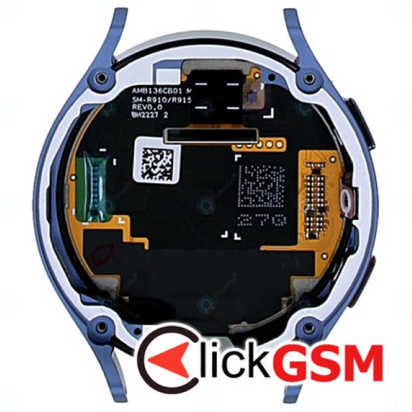 Piesa Display Original Cu Touchscreen Si Rama Albastru Samsung Galaxy Watch 5 44mm 28pz