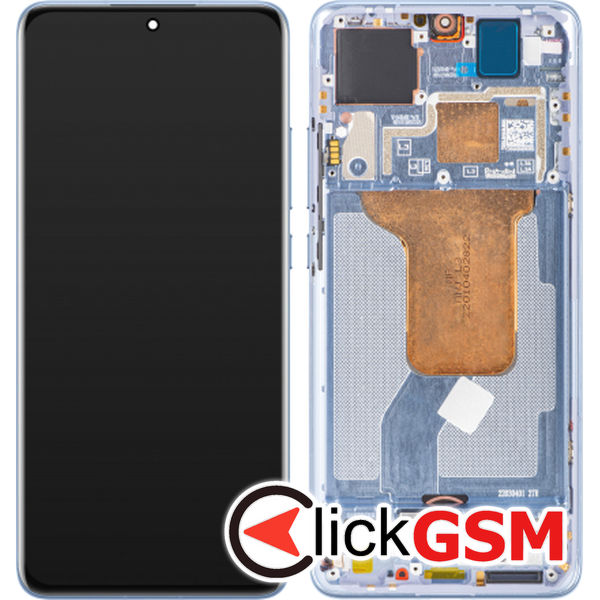 Piesa Display Original Cu Touchscreen Si Rama Albastru Xiaomi 12x 3iw4