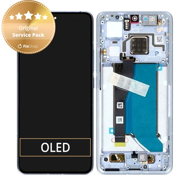 Xiaomi 14T Pro · Xiaomi 14T Pro - Ecran LCD + Sticla Tactila + Rama (Titan Blue) - 56001700N1200 Genuine Service Pack