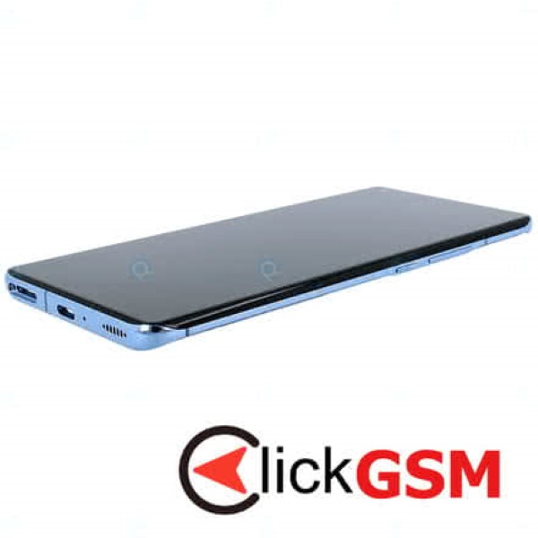 Piesa Display Original Cu Touchscreen Si Rama Albastru Xiaomi Mi 11 Q8s