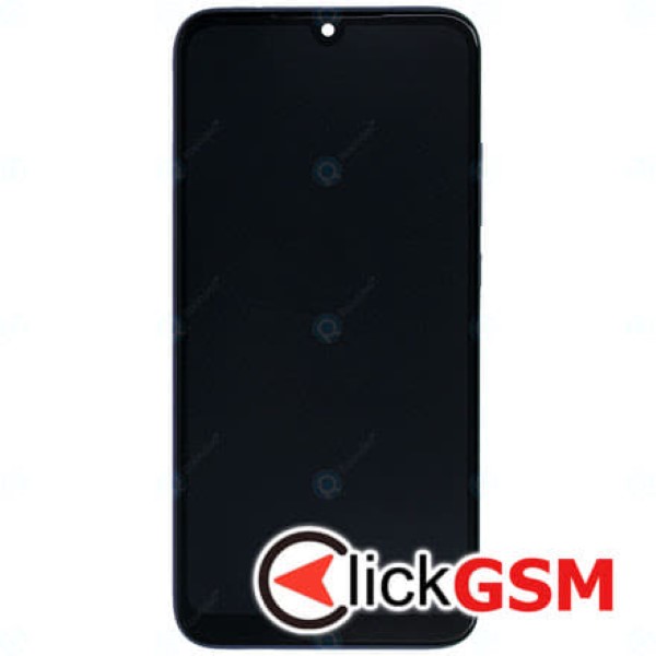 Piesa Display Original Cu Touchscreen Si Rama Albastru Xiaomi Redmi 7 1c23