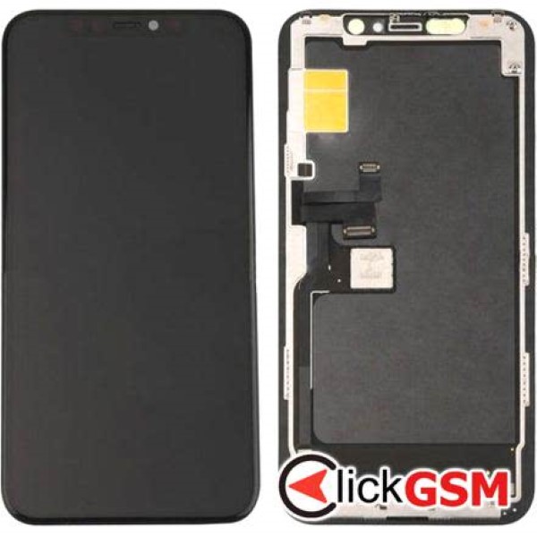 Piesa Display Original Cu Touchscreen Si Rama Apple Iphone 11 Pro Max Tzw