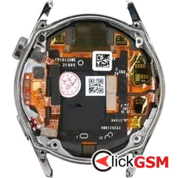 Piesa Display Original Cu Touchscreen Si Rama Argintiu Huawei Watch Gt3 46mm 2p7v