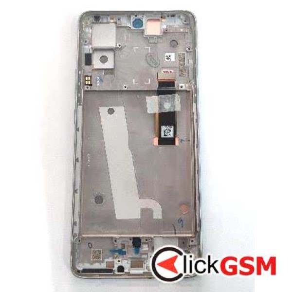 Piesa Display Original Cu Touchscreen Si Rama Argintiu Motorola Edge 30 31oh