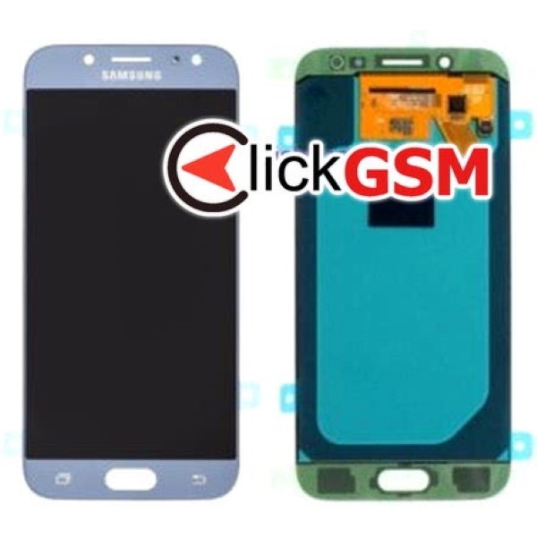 Piesa Display Original Cu Touchscreen Si Rama Argintiu Samsung Galaxy J5 2017 1jm1