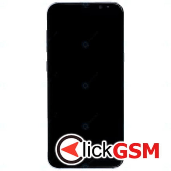 Piesa Display Original Cu Touchscreen Si Rama Argintiu Samsung Galaxy S8.plus 132e