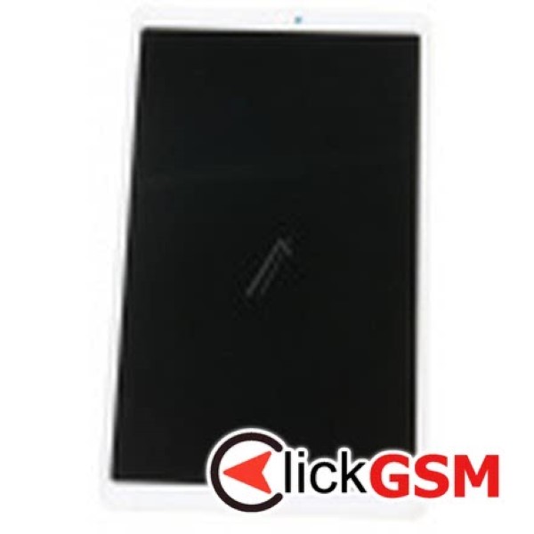 Piesa Display Original Cu Touchscreen Si Rama Argintiu Samsung Galaxy Tab A7 Lite 16tz