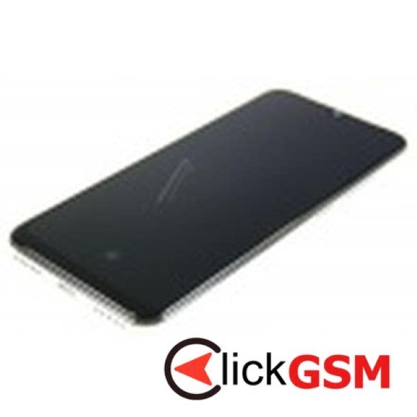 Piesa Display Original Cu Touchscreen Si Rama Argintiu Xiaomi Mi A3 73u