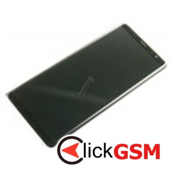 Piesa Display Original Cu Touchscreen Si Rama Auriu Samsung Galaxy Note8 Ist