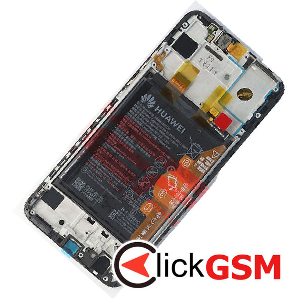 Piesa Display Original Cu Touchscreen Si Rama Black Huawei P Smart 2019 4ixz