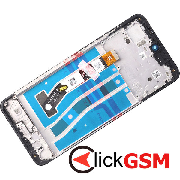 Piesa Display Original Cu Touchscreen Si Rama Black Motorola Moto G54 4ksn