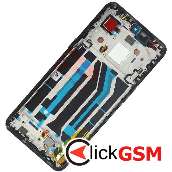 Piesa Display Original Cu Touchscreen Si Rama Black Oneplus 10t 4l0h