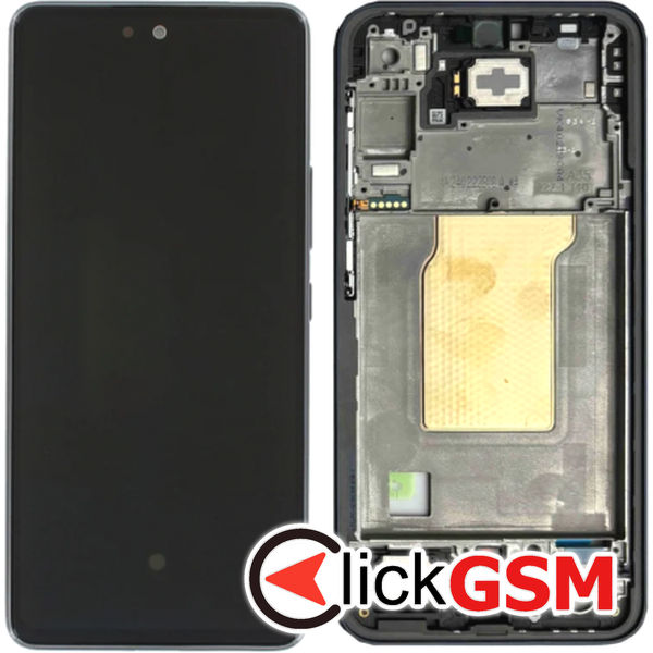 Piesa Display Original Cu Touchscreen Si Rama Black Samsung Galaxy A35 2cuu