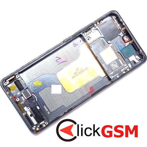 Piesa Display Original Cu Touchscreen Si Rama Black Xiaomi 12 4kgc