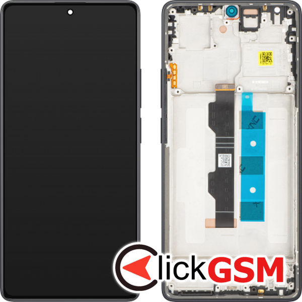 Piesa Display Original Cu Touchscreen Si Rama Black Xiaomi Redmi Note 13 Pro 427y