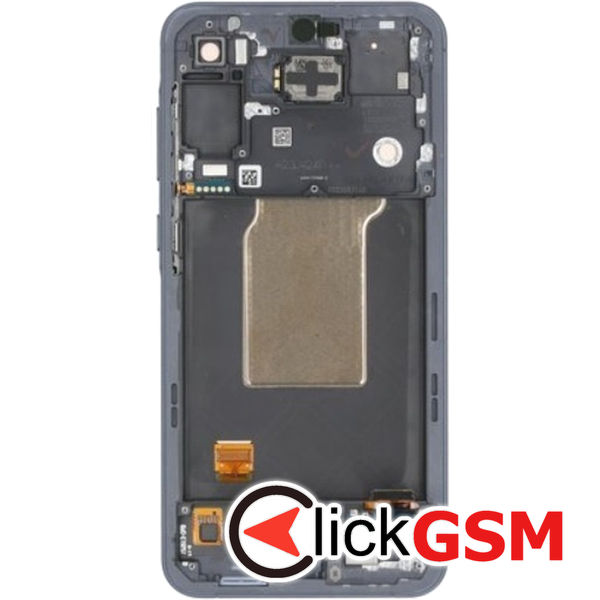 Piesa Display Original Cu Touchscreen Si Rama Bleumarin Samsung Galaxy A55 2d48