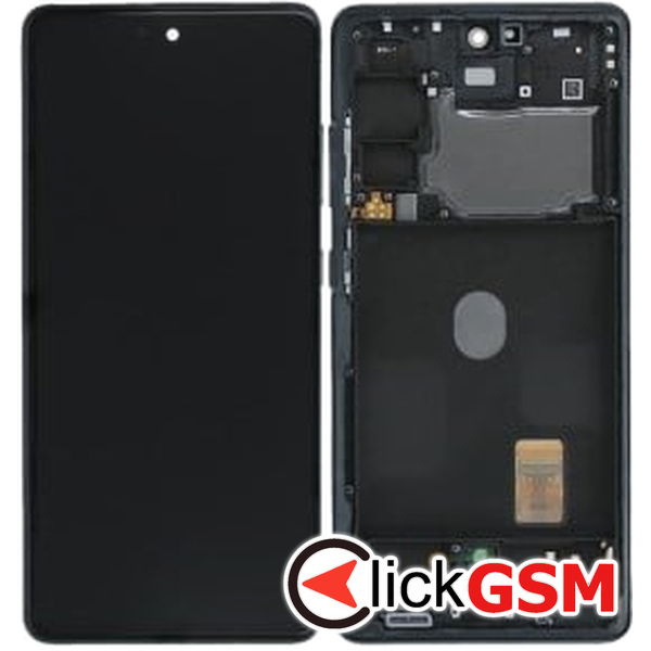 Piesa Display Original Cu Touchscreen Si Rama Bleumarin Samsung Galaxy S20 Fe 2dmu