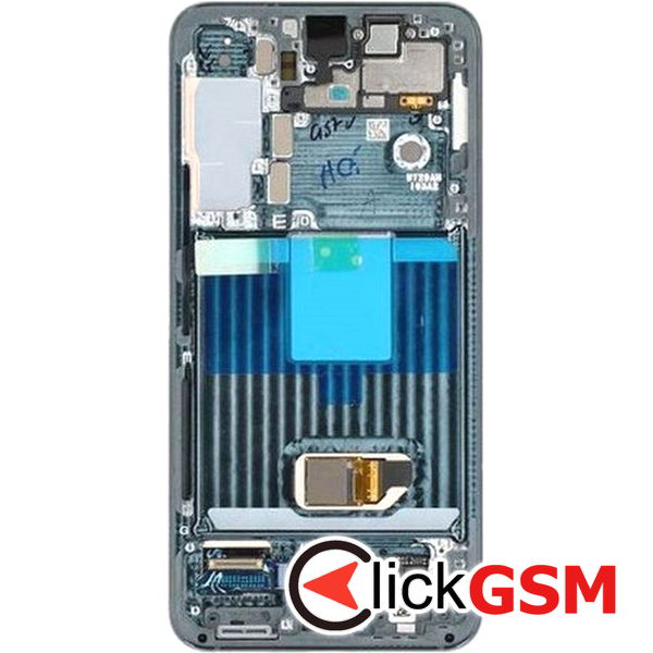 Piesa Display Original Cu Touchscreen Si Rama Green Samsung Galaxy S22 40mf