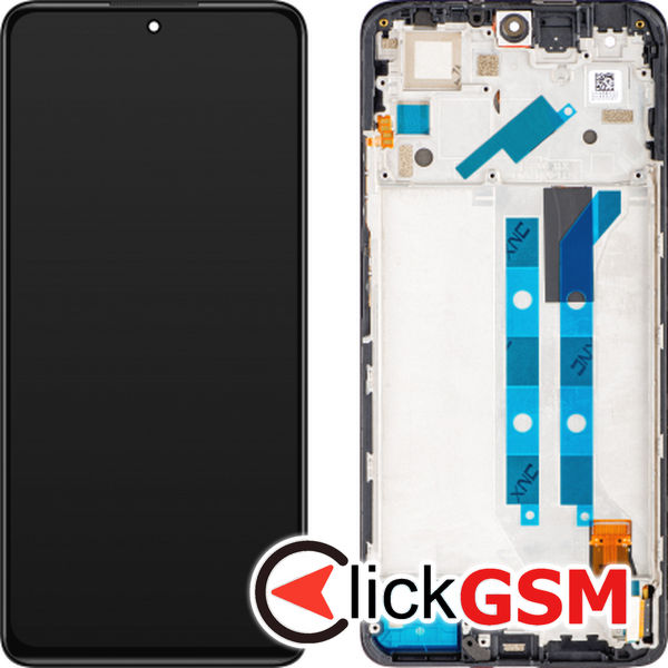 Piesa Display Original Cu Touchscreen Si Rama Gri Inchis Xiaomi Redmi Note 11 Pro 3hcq